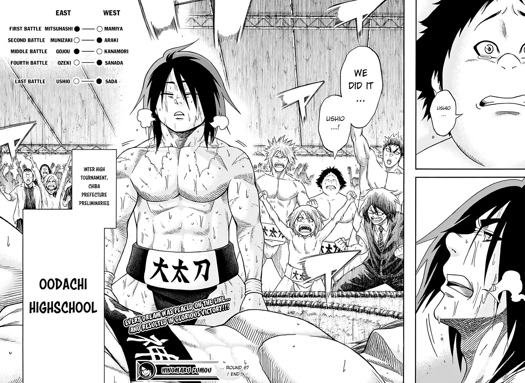 Hinomaru Zumou Chapter 67 #17