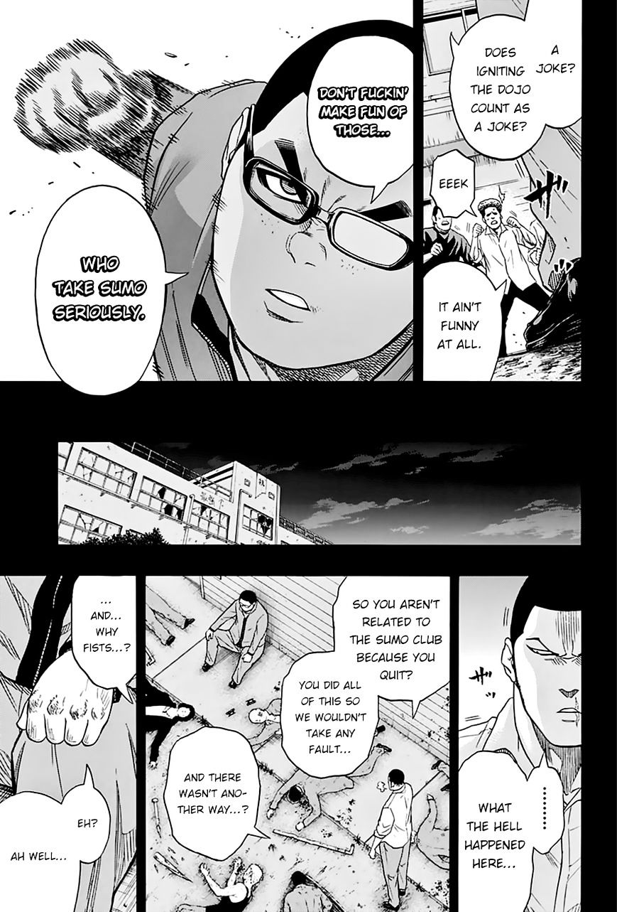 Hinomaru Zumou Chapter 61 #8