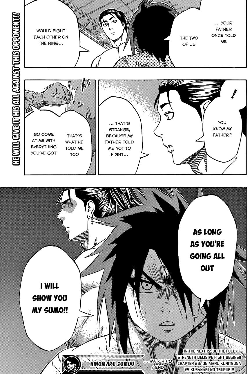 Hinomaru Zumou Chapter 28 #21