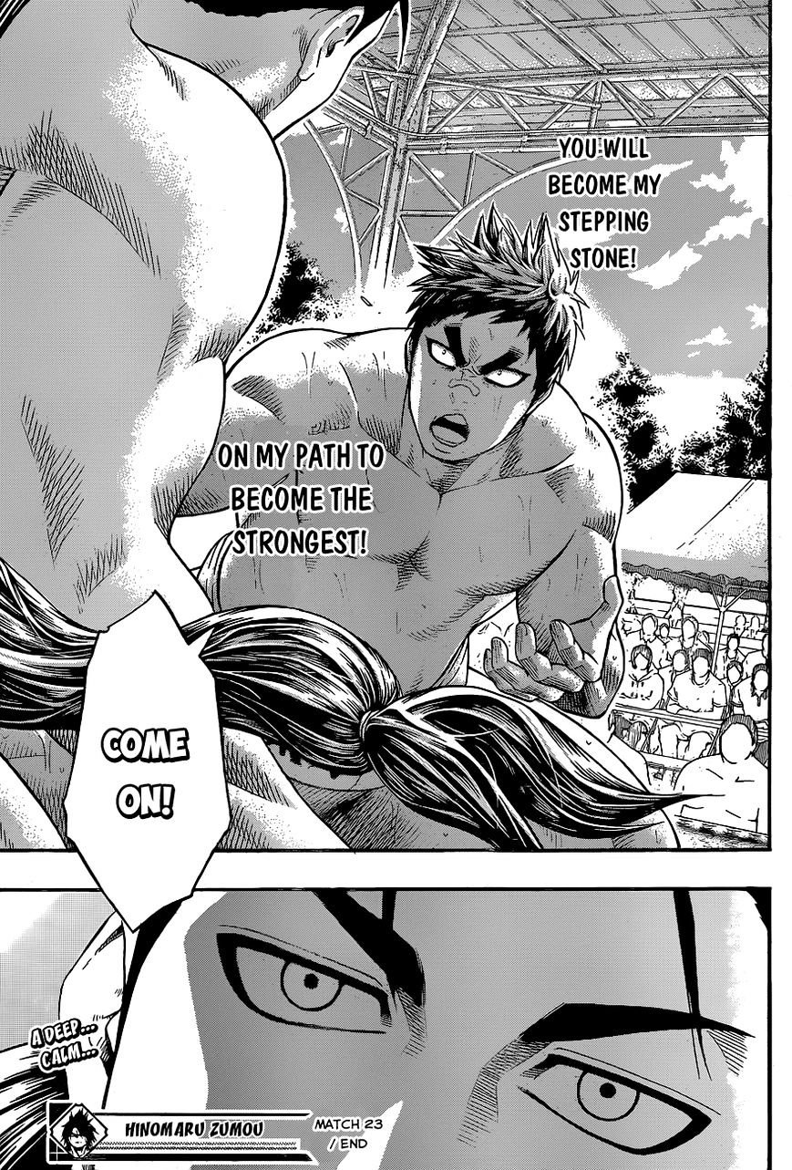 Hinomaru Zumou Chapter 23 #19