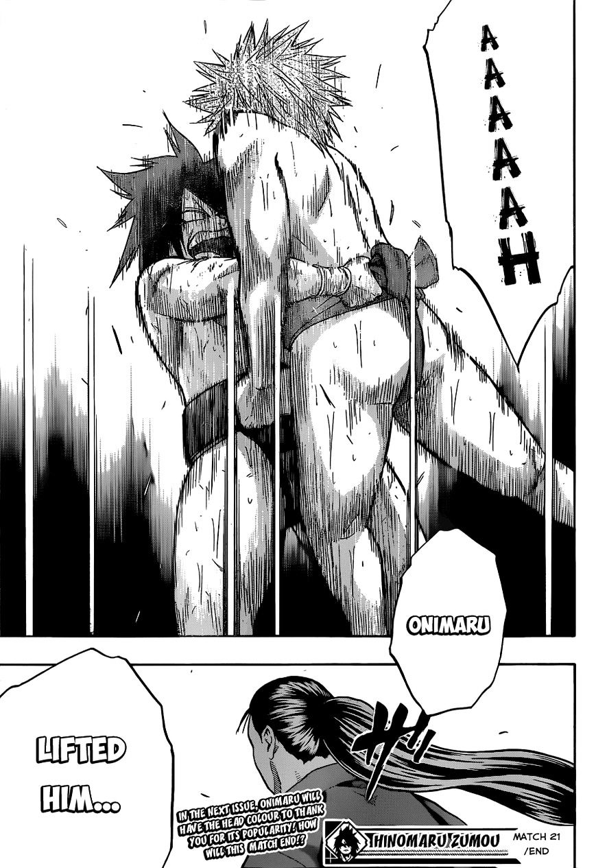 Hinomaru Zumou Chapter 21 #19