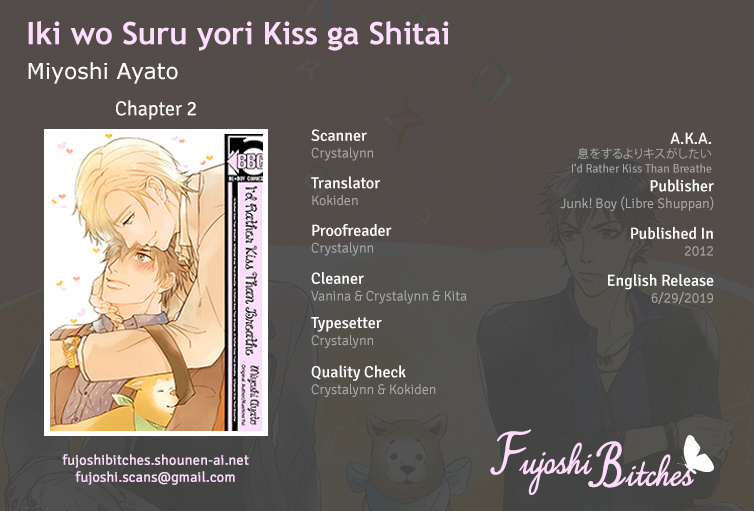 Iki Wo Suru Yori Kiss Ga Shitai Chapter 2 #1