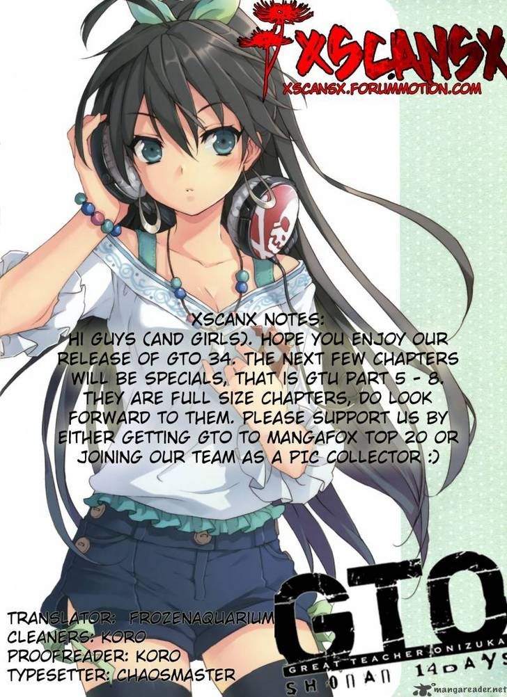 Gto: Shonan 14 Days Chapter 34 #2