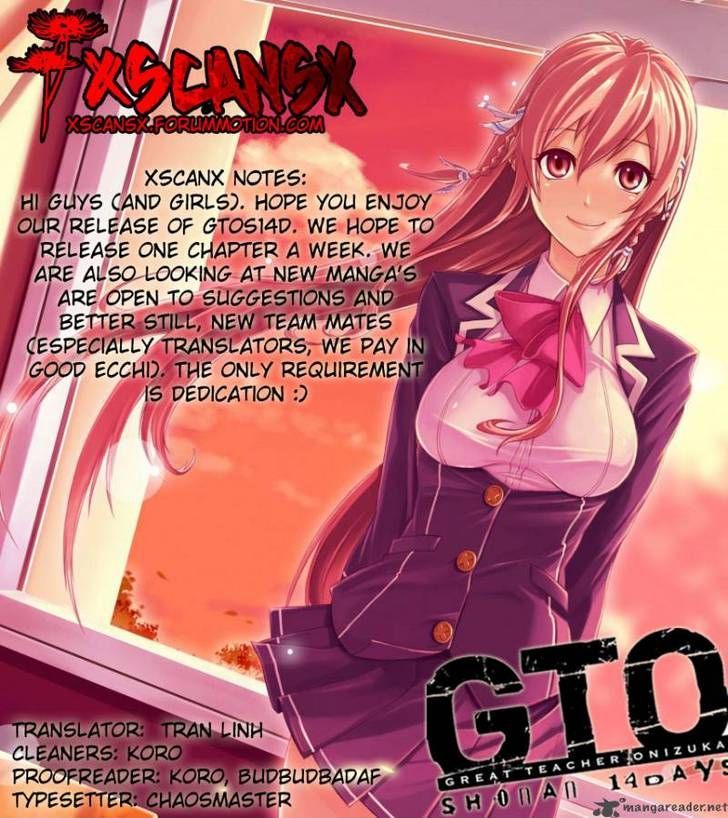 Gto: Shonan 14 Days Chapter 33 #1