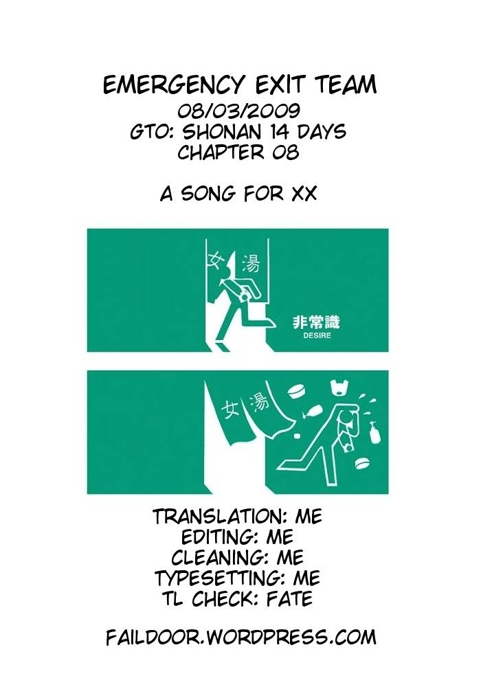 Gto: Shonan 14 Days Chapter 8 #21