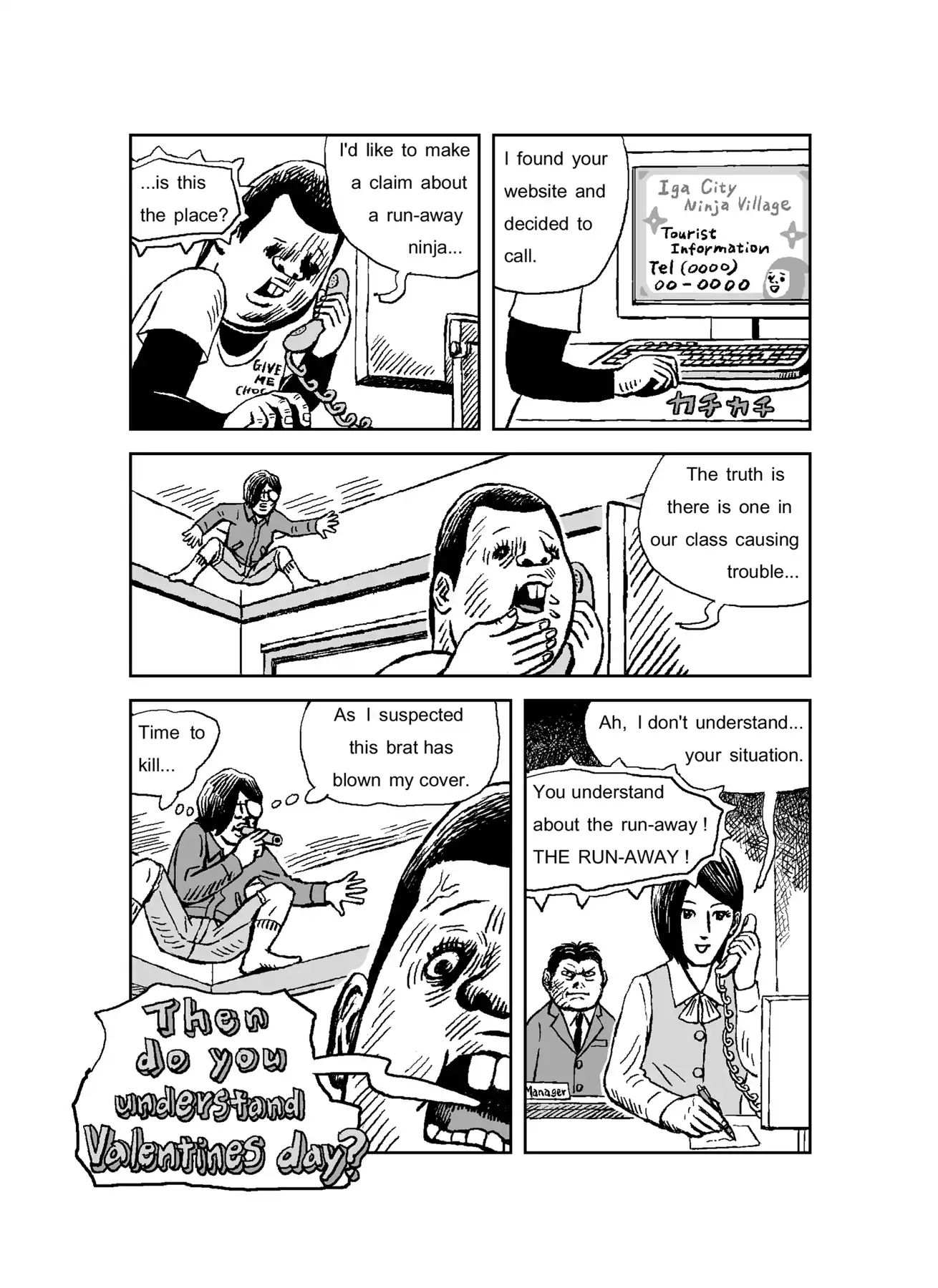The Run-Away Student Ninja Hayate Chapter 1 #41
