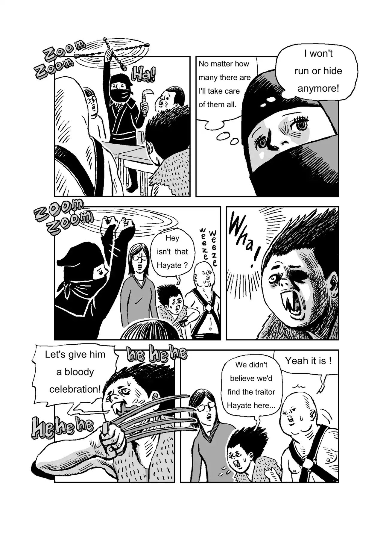The Run-Away Student Ninja Hayate Chapter 1 #120