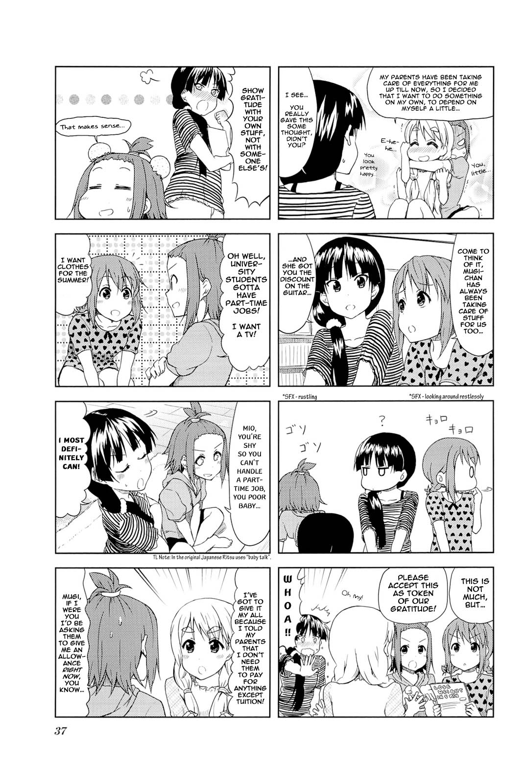 K-On! College Chapter 5 #5