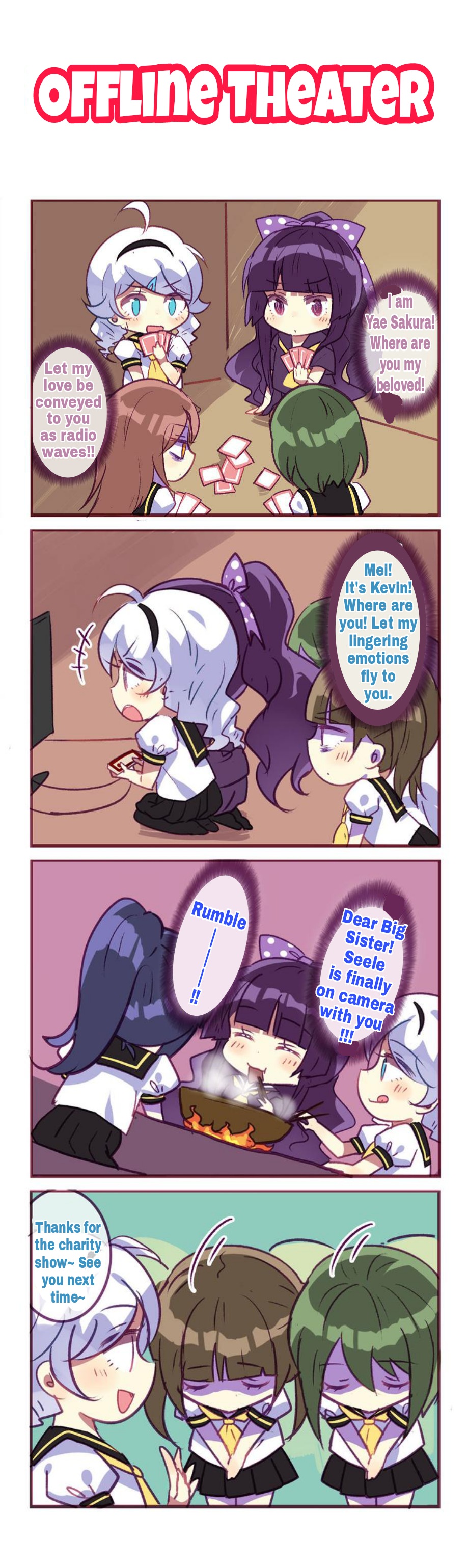 Honkai Gakuen 4 Koma Chapter 95 #3