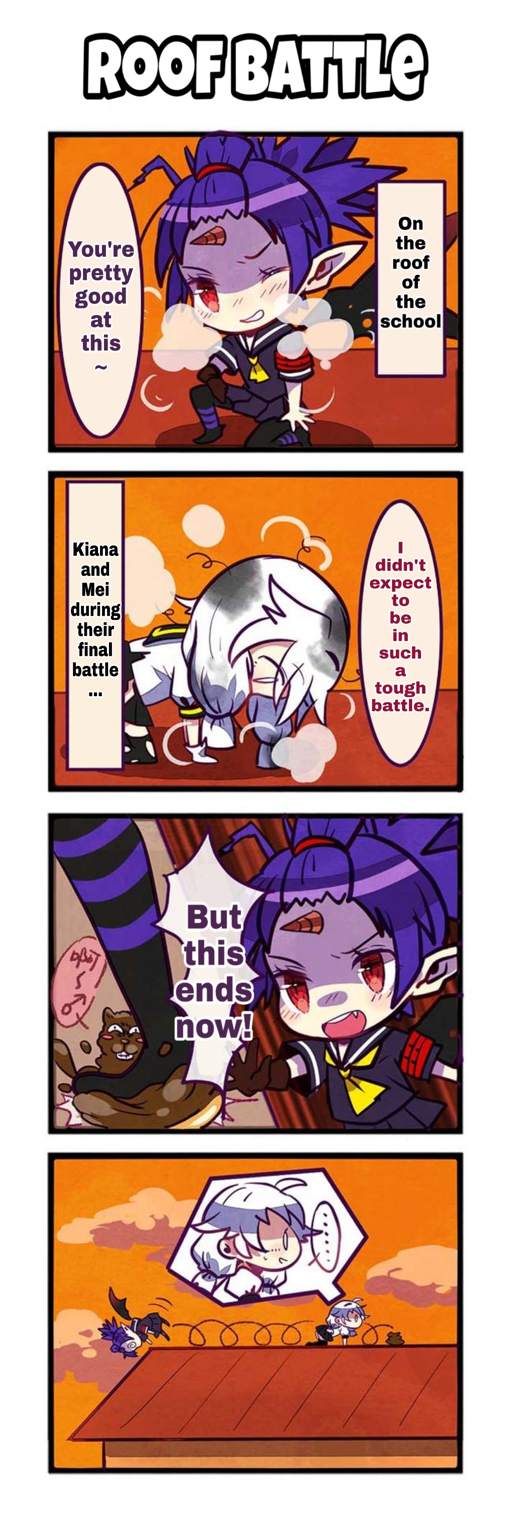 Honkai Gakuen 4 Koma Chapter 3 #3